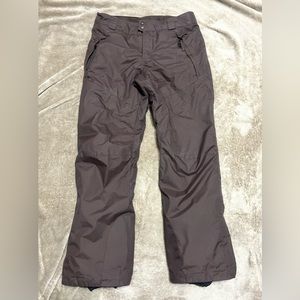 Columbia Omni Shield Button Snow Ski Pants Bottom Brown Women Medium Waterproof